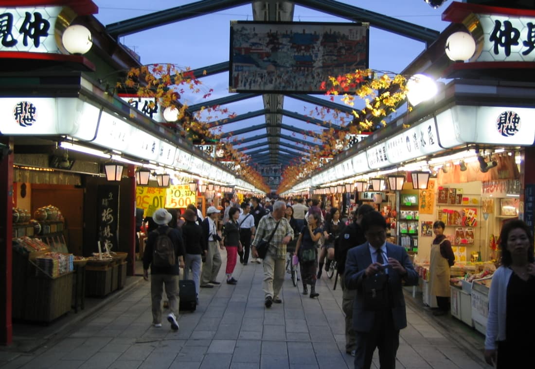 Nakamise dori
