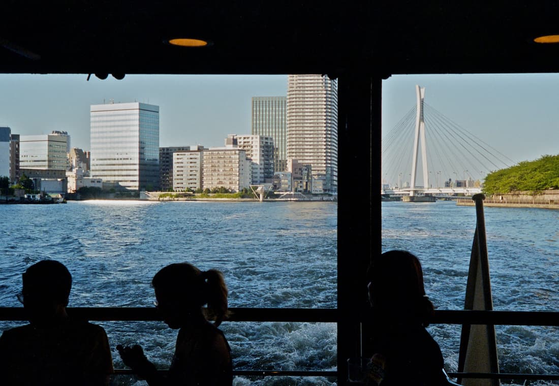 Suijō bus @Sumida River