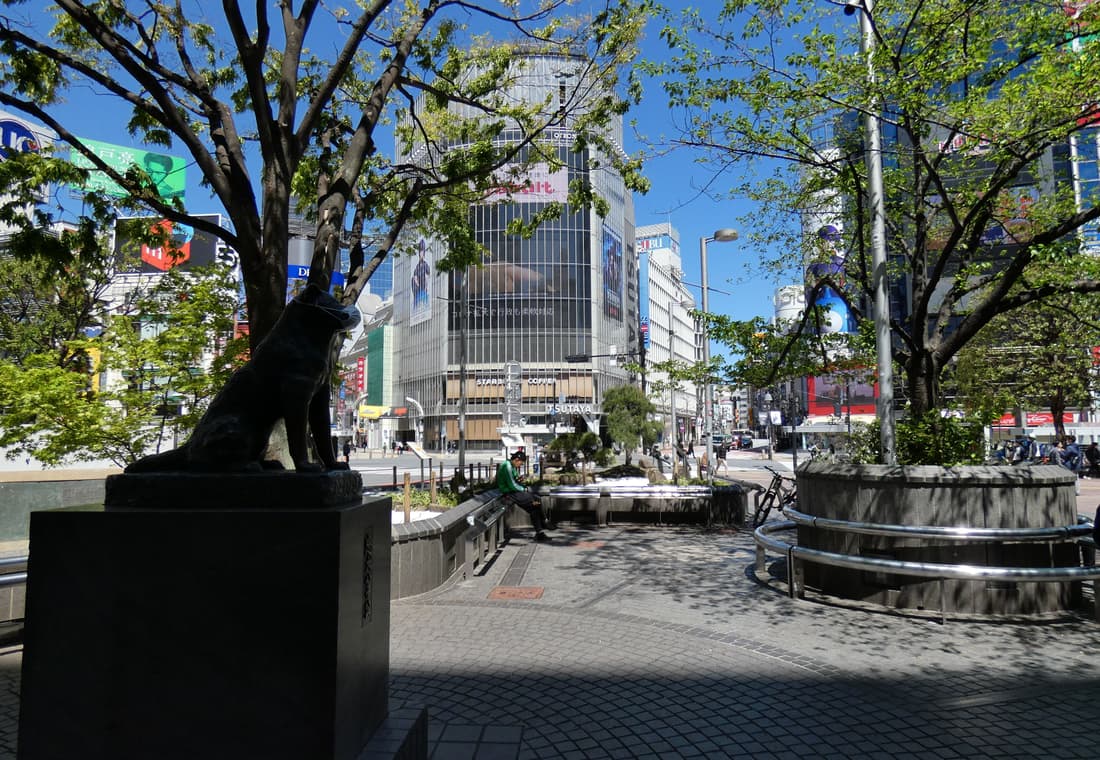 Hachiko square 2020 04 19